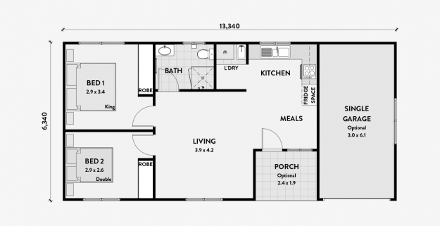 Floor Plans Granny Flats Australia