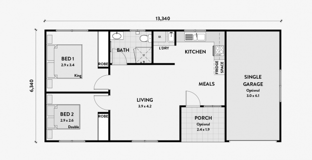 Granny Flat Garage Floor Plans Floorplans click
