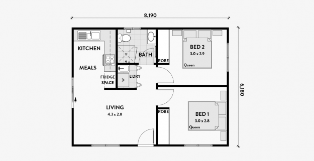 Granny Flat Designs & Floor Plans | Granny Flats Australia