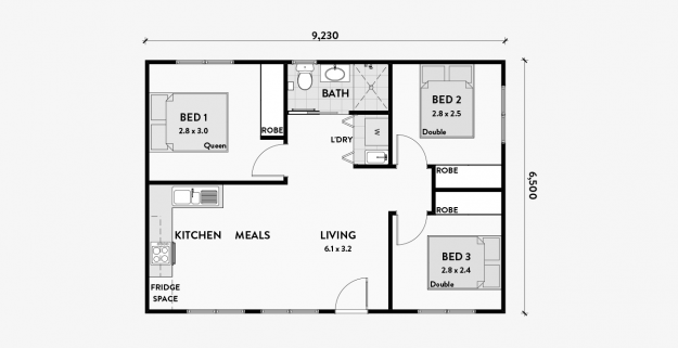 Floor Plans Granny Flats Australia