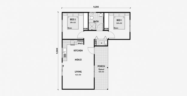 L Shaped House Floor Plans Australia Joeryo ideas