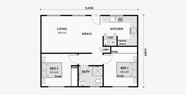 Floor Plans Granny Flats Australia