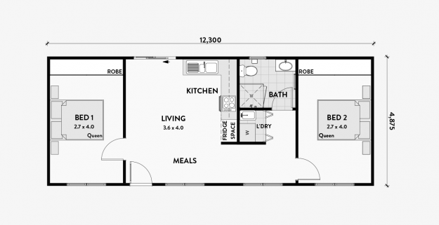 Wattle-A 2br 60m2